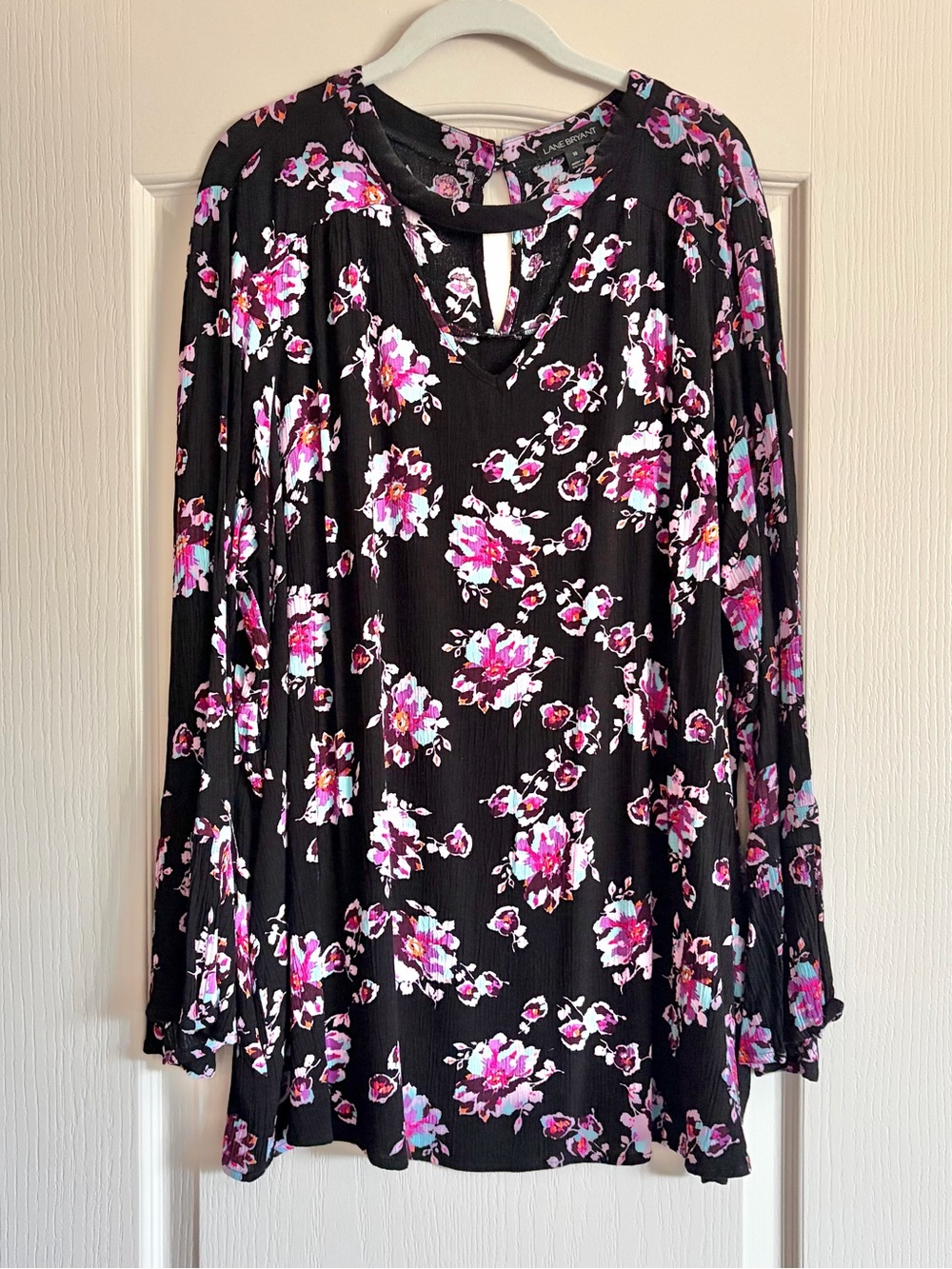 Lane Bryant Keyhole Blouse